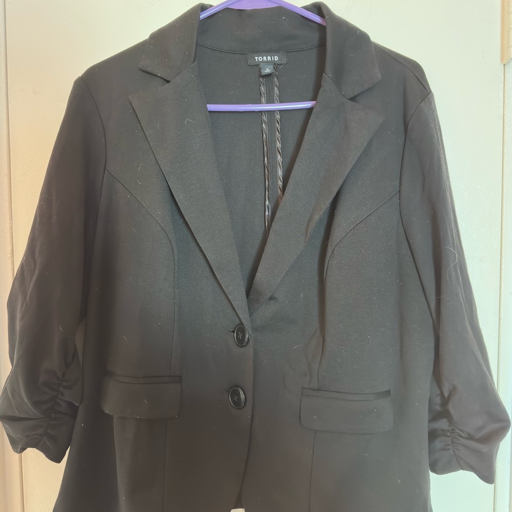 Torrid Classic Black Blazer for Women